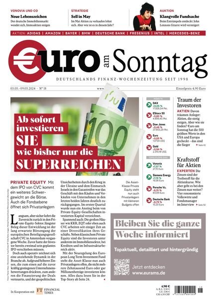 Euro am Sonntag – 3 Mai 2024 Cover