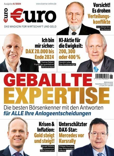 Euro – Juni 2024 Cover