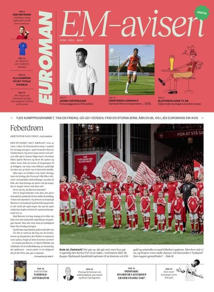 Euroman – EM-avisen – Juni-Juli 2024 Cover