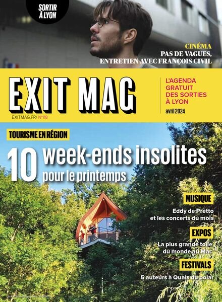 Exit Mag – Avril 2024 Cover