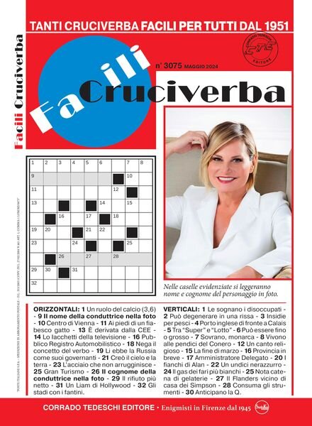Facili Cruciverba – Maggio 2024 Cover