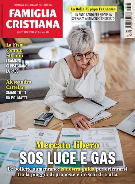 Famiglia Cristiana – 19 Maggio 2024 Cover
