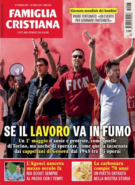 Famiglia Cristiana – 28 Aprile 2024 Cover