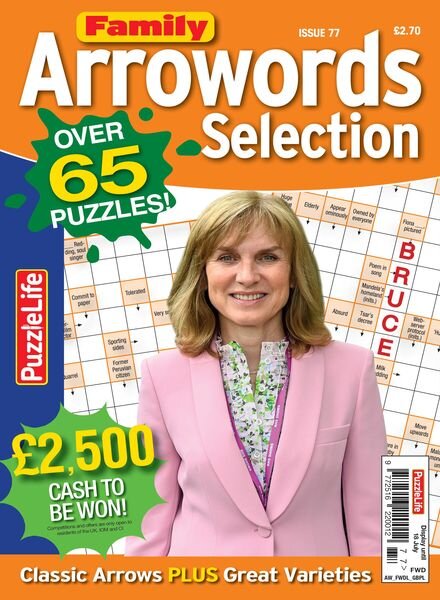 Family Arrowords Selection – Issue 77 – May 2024 Cover