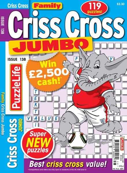 Family Criss Cross Jumbo – Issue 138 – May 2024 Cover