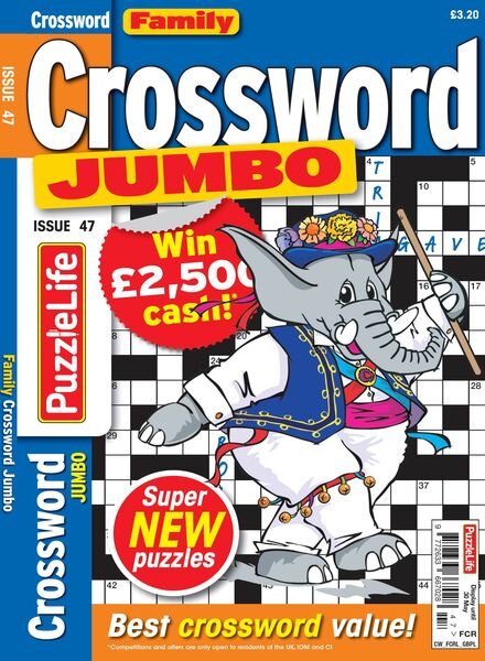 Family Crossword Jumbo – Issue 47 2024 Cover