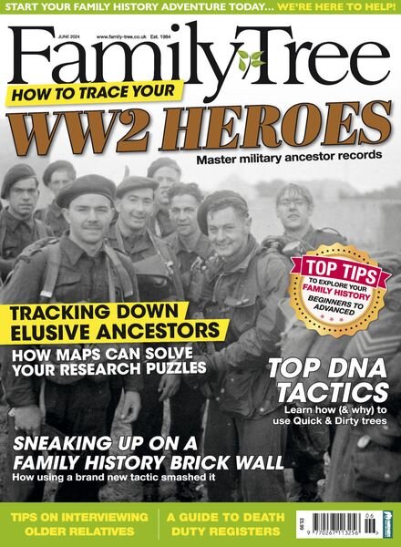 Family Tree UK – June 2024 Cover