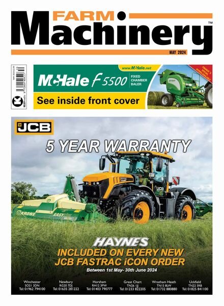 Farm Machinery – May 2024 Cover