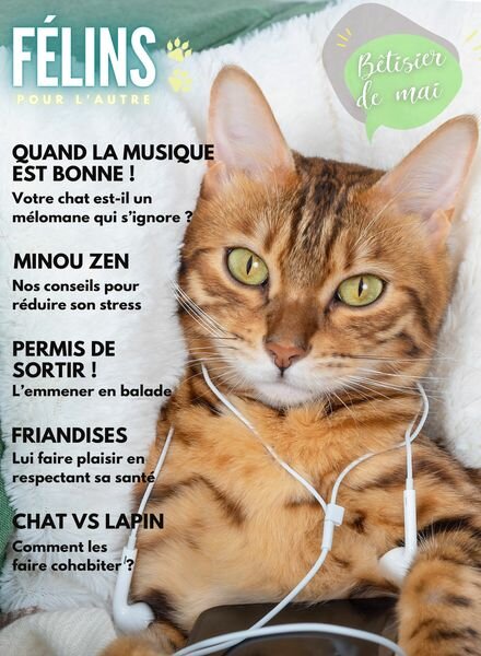 Felins pour l’autre – Mai 2024 Cover
