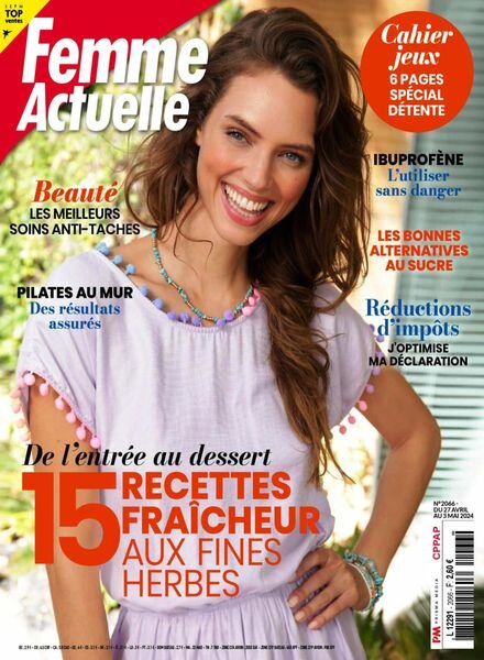 Femme Actuelle – 27 Avril 2024 Cover