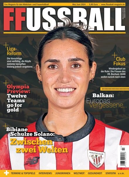 FFussball Magazin – Mai-Juni 2024 Cover