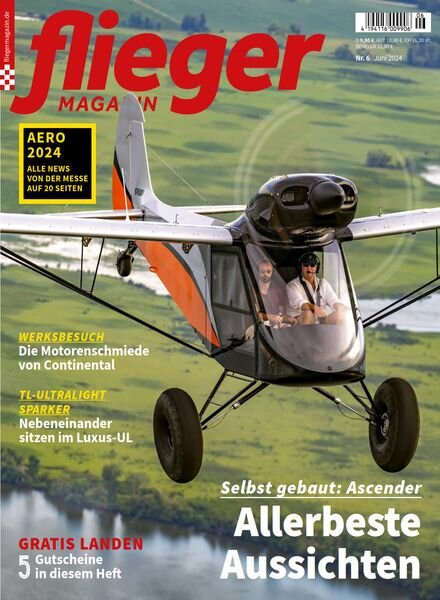 Fliegermagazin – Juni 2024 Cover