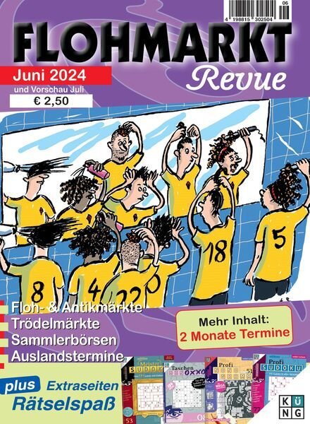 Flohmarkt Revue – Juni 2024 Cover