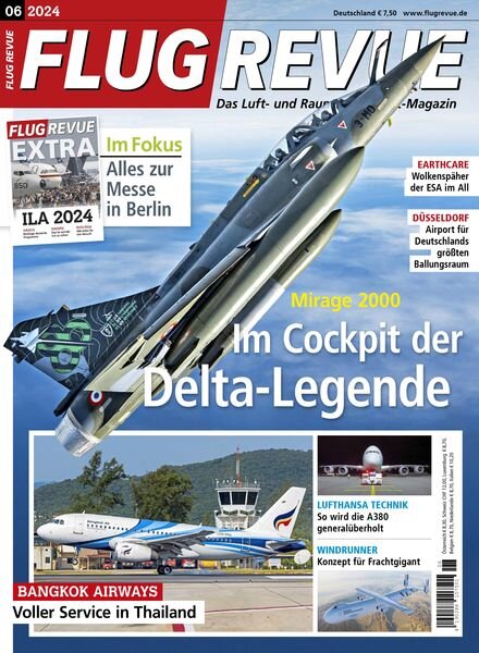 Flug Revue – Juni 2024 Cover
