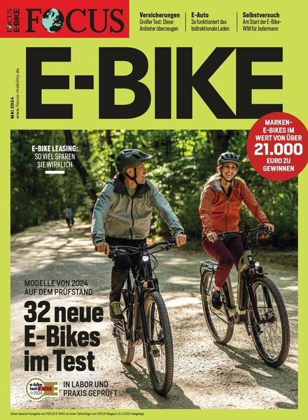 Focus E-Bike Spezial – Mai 2024 Cover