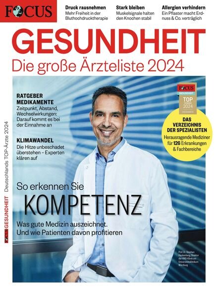 Focus Gesundheit – 22 Mai 2024 Cover