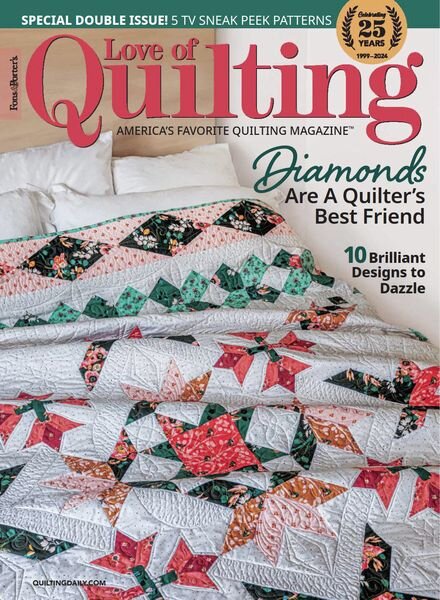 Fons & Porter’s Love of Quilting – July-August + September-October 2024 Cover