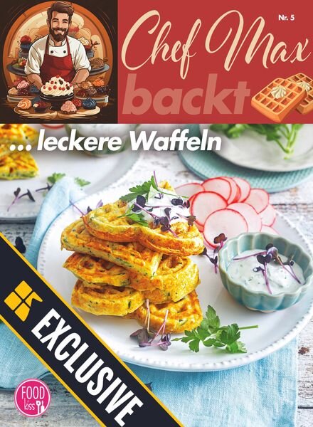 FOODKiss Chef Max backt – Mai 2024 Cover