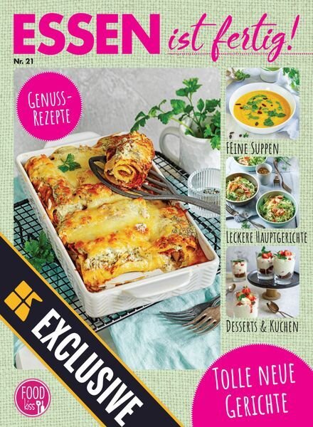 FOODkiss Essen ist fertig – 25 Mai 2024 Cover