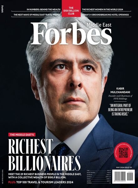 Forbes Middle East English Edition – Issue 139 – May 2024 Cover