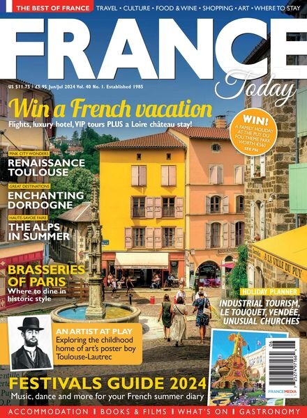 France Today Magazine US Edition – Issue 201 2024 Cover