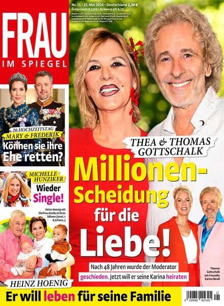 Frau im Spiegel – 15 Mai 2024 Cover
