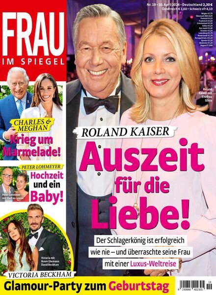 Frau im Spiegel – 30 April 2024 Cover