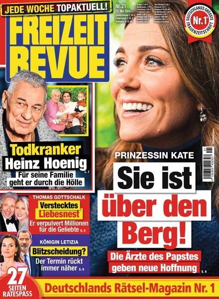 Freizeit Revue – 14 Mai 2024 Cover