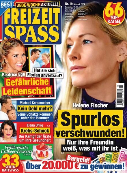 Freizeit Spass – 29 April 2024 Cover
