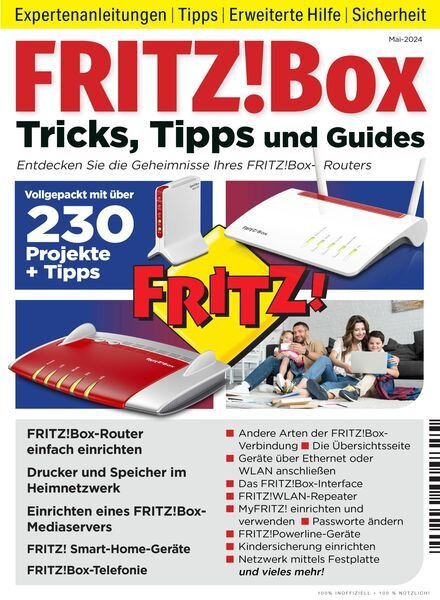 FRITZ!BOX Der Guide fur Einsteiger – Mai 2024 Cover