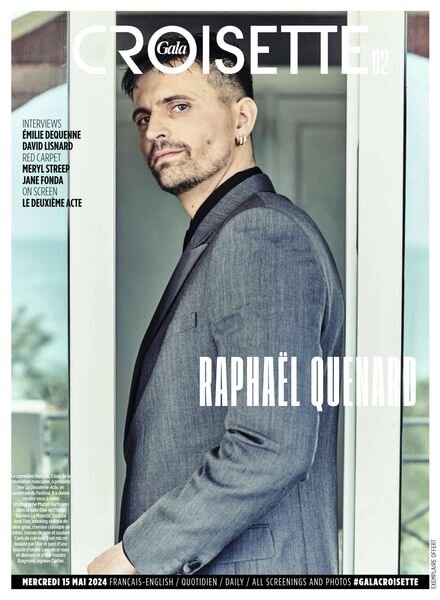 Gala Croisette – 15 Mai 2024 Cover