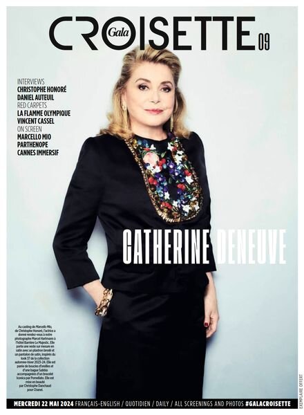 Gala Croisette – 22 Mai 2024 Cover