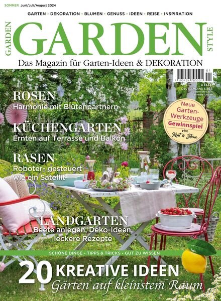 Garden Style – Juni-Juli-August 2024 Cover
