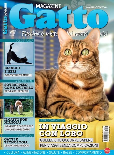 Gatto Magazine – Giugno-Luglio 2024 Cover