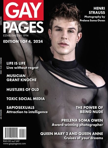 Gay Pages – Edition 1 of 4 2024 Cover