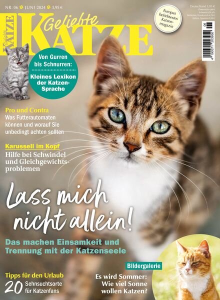Geliebte Katze – Juni 2024 Cover