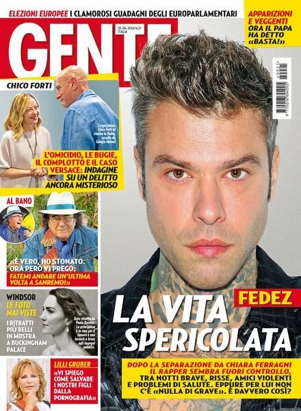 Gente Italia – 1 Giugno 2024 Cover