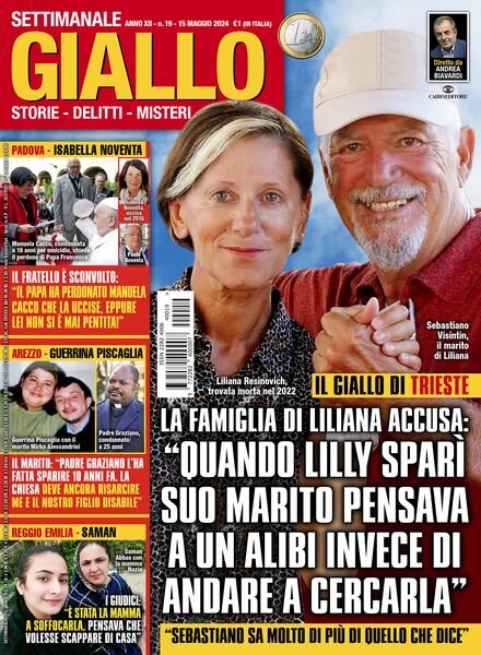 Giallo – 15 Maggio 2024 Cover