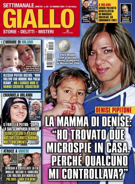 Giallo – 22 Maggio 2024 Cover