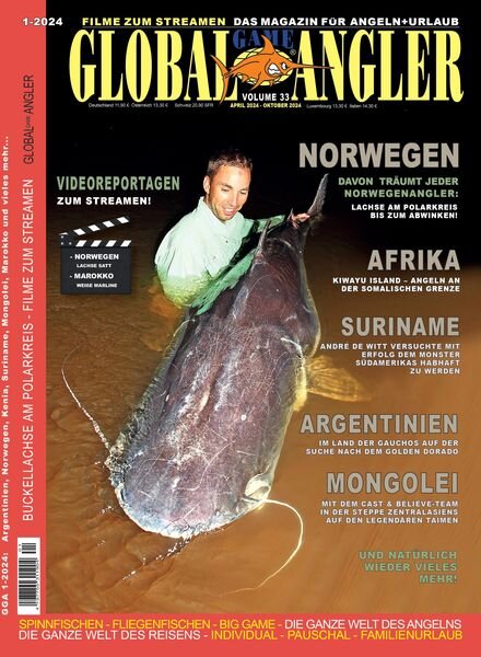 Global Game Angler – April-Oktober 2024 Cover