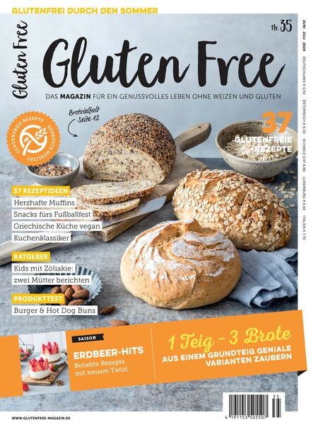 Gluten Free – Juni-Juli 2024 Cover