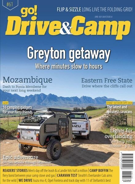Go! Drive & Camp – June-July 2024 Cover