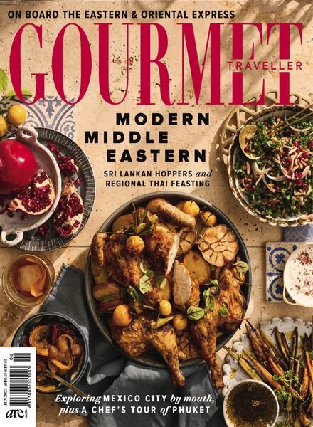 Gourmet Traveller – June 2024 Cover