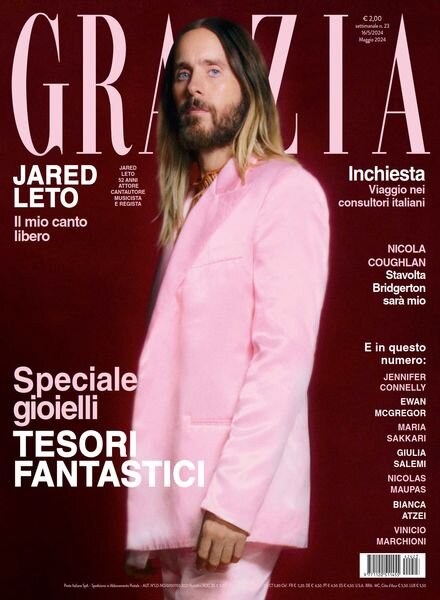 Grazia Italia – 16 Maggio 2024 Cover