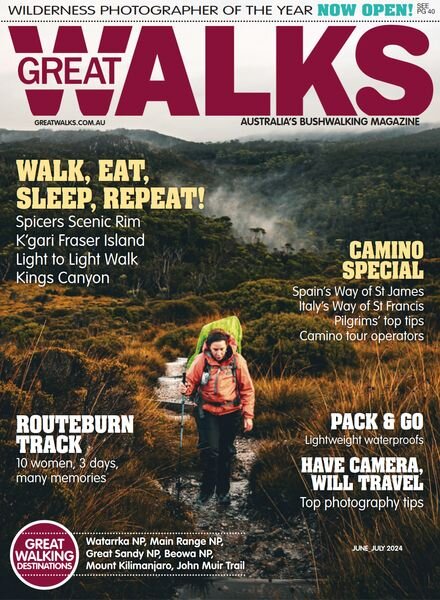 Great Walks – June-July 2024 Cover