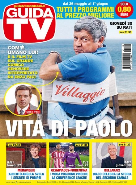 GuidaTV – 21 Maggio 2024 Cover