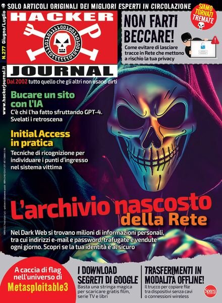Hacker Journal – Giugno-Luglio 2024 Cover