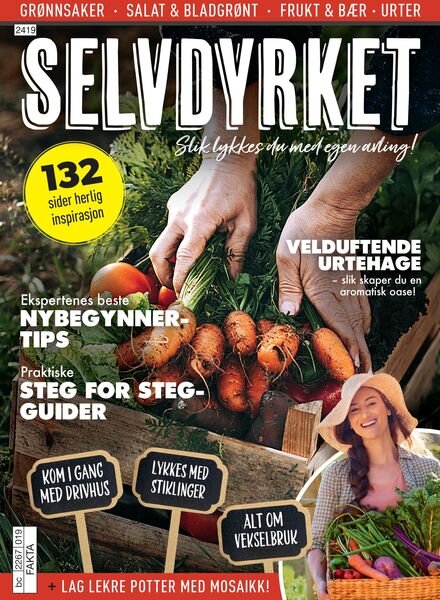 Hagearbeid Norge – Selvdyrket 2024 Cover