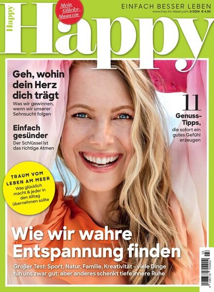 Happy – Mai-Juni 2024 Cover