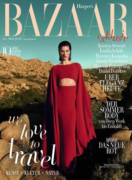 Harper’s Bazaar Germany – Mai-Juni 2024 Cover